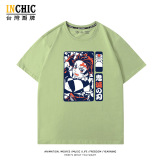 純棉 鬼滅之刃炭治郎短T 三件NT$1099