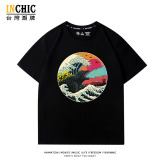 純棉 神奈川紅日哥吉拉短T 五件NT$1603