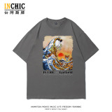 純棉 神奈川加菲貓短T 三件NT$1099