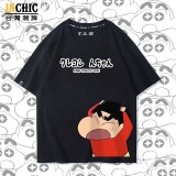 純棉 蠟筆小新短T 三件NT$1099