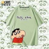 純棉 蠟筆小新短T 三件NT$1099