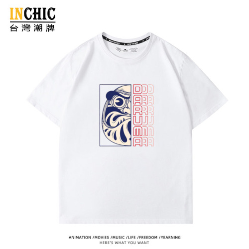 純棉 字母達摩短T 三件NT$1099