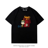 純棉 史努比&鳴人短T 五件NT$1603