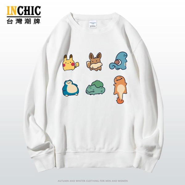 純棉 簡筆精靈六小隻長袖衫，兩件NT$1099