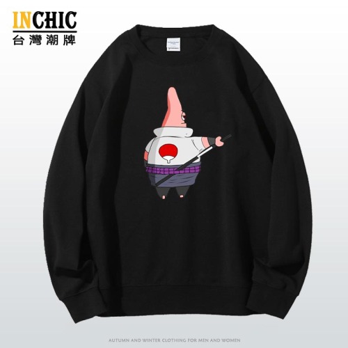 純棉 火影海綿寶寶派大星長袖衫，兩件NT$1099