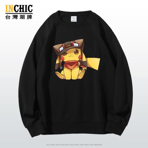 純棉 乖巧皮卡丘長袖衫，兩件NT$1099