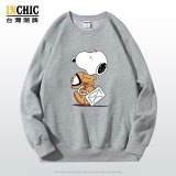 純棉 音樂輪滑史努比長袖衫，兩件NT$1099
