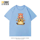 純棉 和服安妮亞短T 五件NT$1603