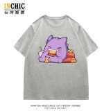 純棉 漢堡耿鬼短T 三件NT$1099