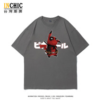 純棉 拽酷死侍皮卡丘短T 五件NT$1603