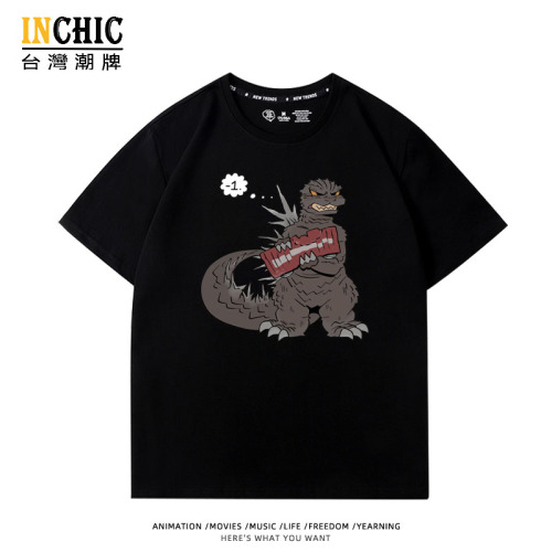 純棉 生氣哥吉拉2短T 三件NT$1099