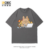 純棉 暴躁工作小兔短T 五件NT$1603