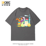 純棉 東京塔精靈短T 三件NT$1099