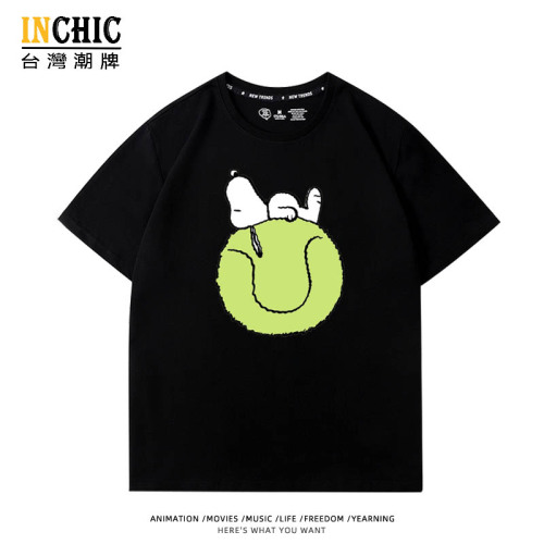 純棉 網球史努比短T 五件NT$1603