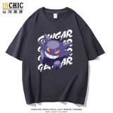 240克純棉 方塊精靈寶可夢寬鬆短T