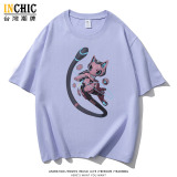 純棉 機械夢幻寬鬆短T