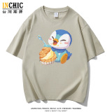 純棉 貪吃波加曼寬鬆短T