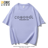 純棉 Every mood is cool寬鬆短T
