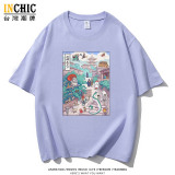 240克純棉 宮崎駿合集寬鬆短T