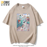 240克純棉 宮崎駿合集寬鬆短T