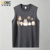 240克純棉 宮崎駿小精靈背心