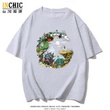240克純棉 宮崎駿動漫合集2寬鬆短T