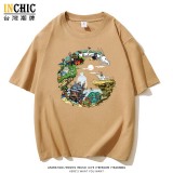 240克純棉 宮崎駿動漫合集2寬鬆短T