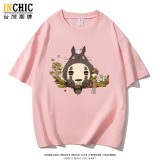 240克純棉 無臉男龍貓寬鬆短T