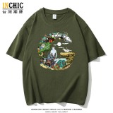 240克純棉 宮崎駿動漫合集2寬鬆短T