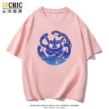 240克純棉 寶可夢 簡約甲賀忍蛙寬鬆短T