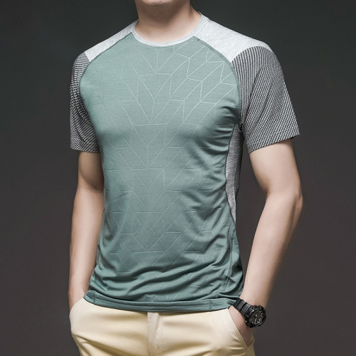 戶外運動健身短袖體恤男士夏季薄款速乾衣休閒冰絲T卹