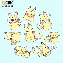【純棉】調皮皮卡丘寬鬆短T