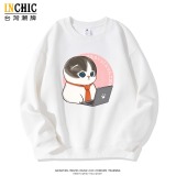上班貓寬鬆大學T