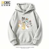 人偶貓寬鬆帽T