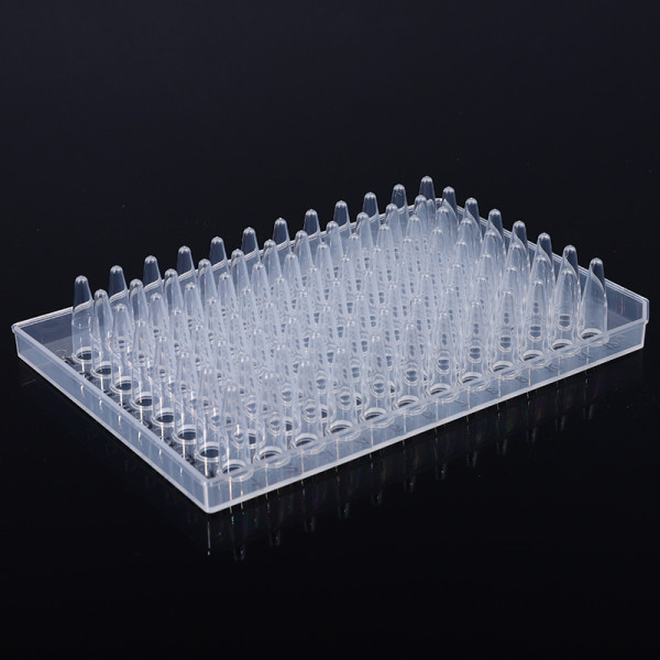 96 Well PCR Plate 0.2ml Half Skirt Factory Supply Wholesale