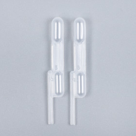 Wholesale Transfer Pipette Disposable Extraction Test Tube Plastic Double Balloon Dropper