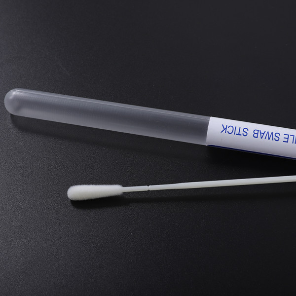 Flocked Oropharyngeal Sterile Swab with Collection Tube