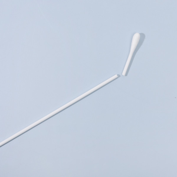 Breakpoint Sterile Collection Swab medical cotton buds rayon head plastic stick