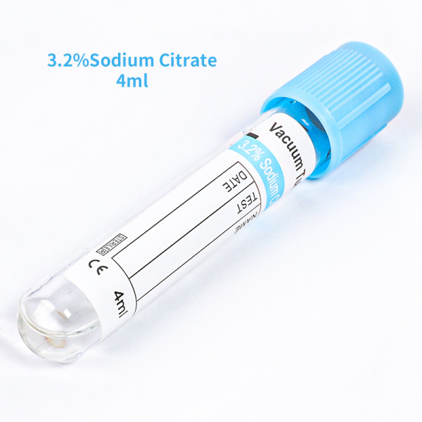 4ml 3.2% Sodium Citrate Vacutainer Vacuum Blood Collection Tube
