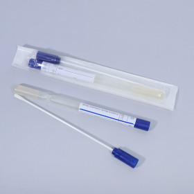 Rayon Tip Amies Transport Medium Tube with Pharyngeal Swab Viral Collection Tube Factory Supply