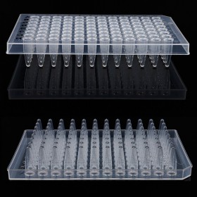 Transparent 96 PCR Plates Factory Supply 96 Well Plates