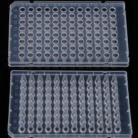 0.1ml Half Skirt 96 PCR Plates Factory Supply