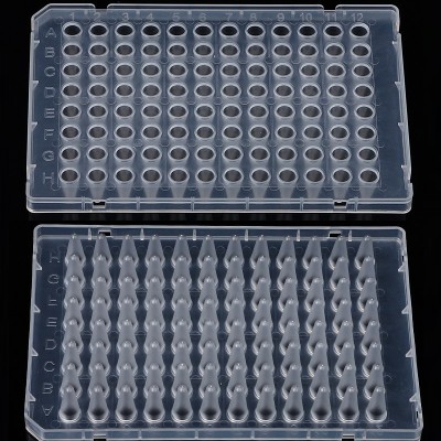0.1ml Half Skirt 96 PCR Plates Factory Supply