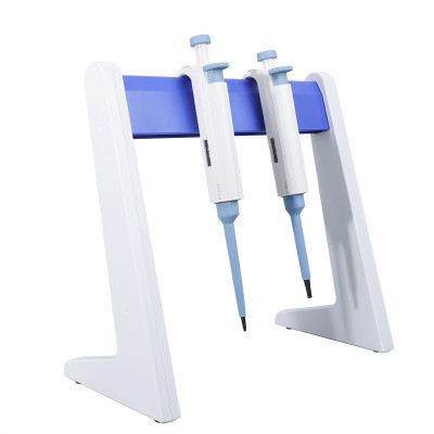 pipette pipettor rack L shape stand holder