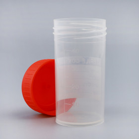 40ml plastic sample cup funnel urine collection container