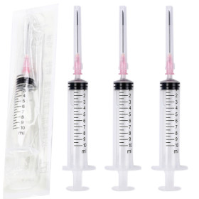10ml syringe luer slip with needle