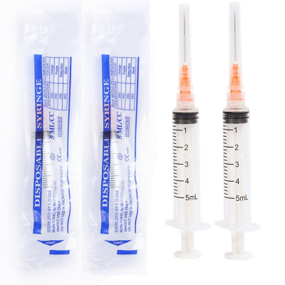 5ml medical syringe luer lock