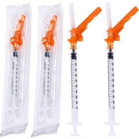 1ml luer slip syringe vaccine  injection sterile syringe