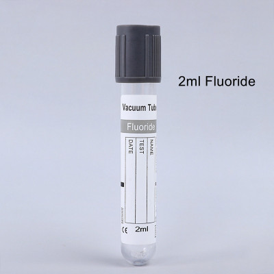 2ml Fluoride Vacutainer Vacuum Blood Collection Tube