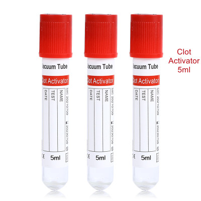 5ml Clot Activator Vacutainer Vacuum Blood Collection Tube